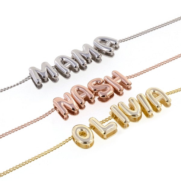 Balloon Initial Necklace main image 0
