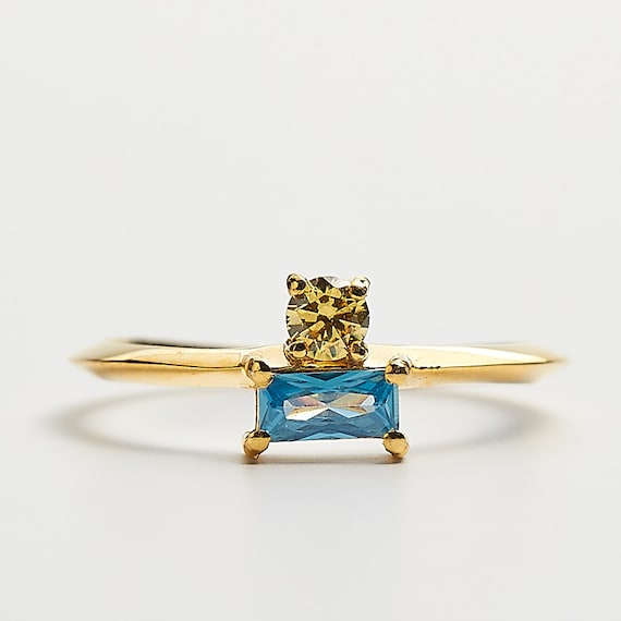 Dual birthstones Ring, Two stones Ring, 2 birthstones Ring, Couples birthstone Ring, Birthstone ring, Birthday Ring, CHRISTMAS Gifts