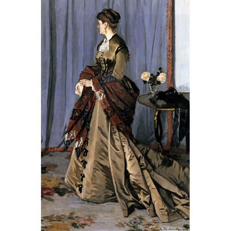 Portrait of Madame Louis Joachim Gaudibert by Claude Etsy UK