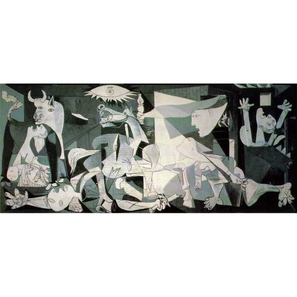 Toile de qualité musée ou impression à encadrer, 1937 Guernica, Pablo Picasso