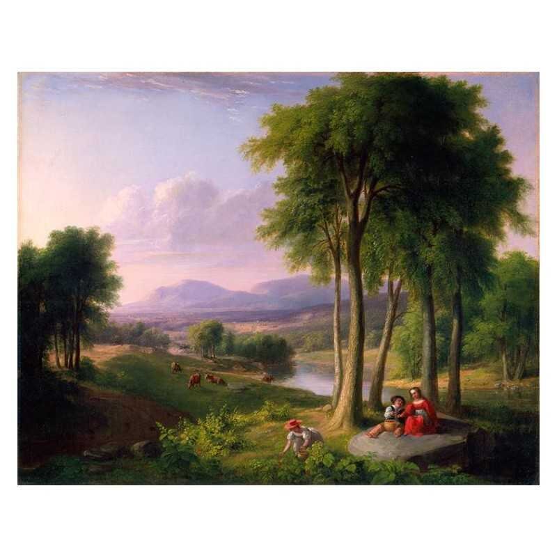 Museum Quality Canvas or Art Print for Framing, Landscape Near Rutland