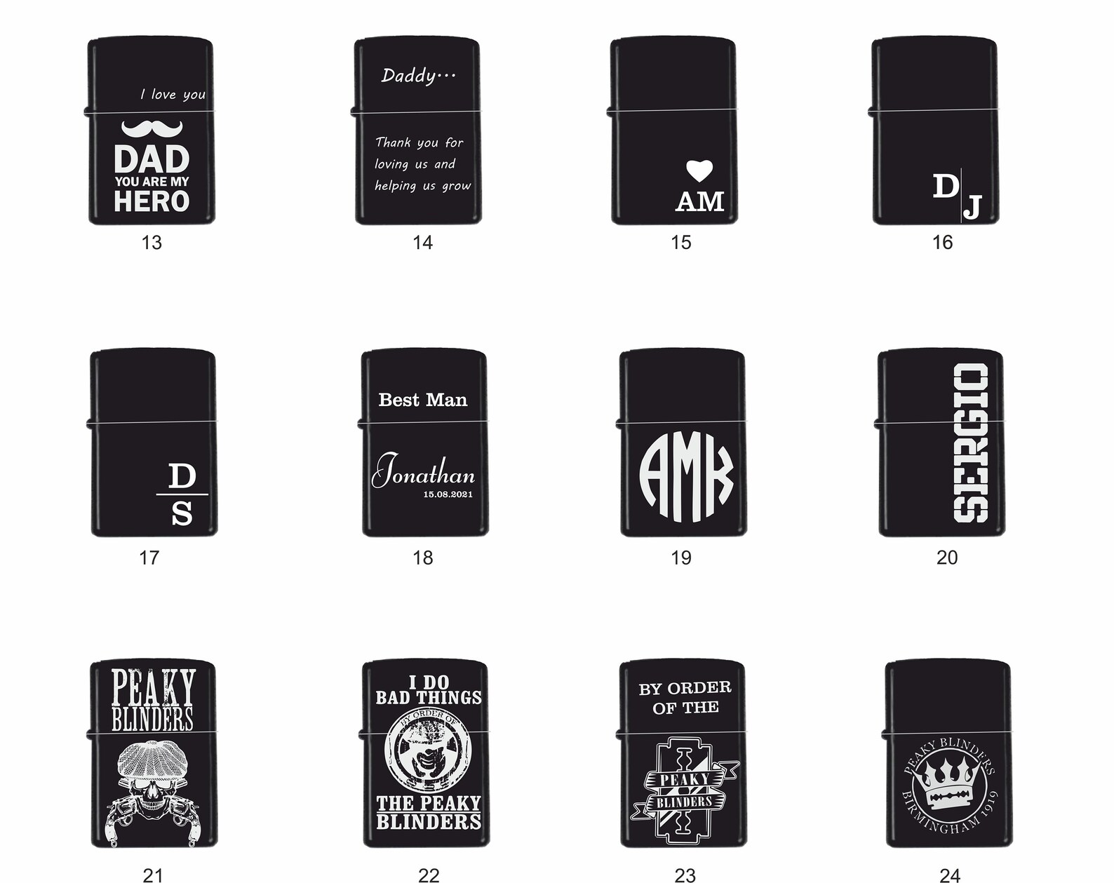 Peaky blinders Personalized lighter Cool lighter Cute Etsy