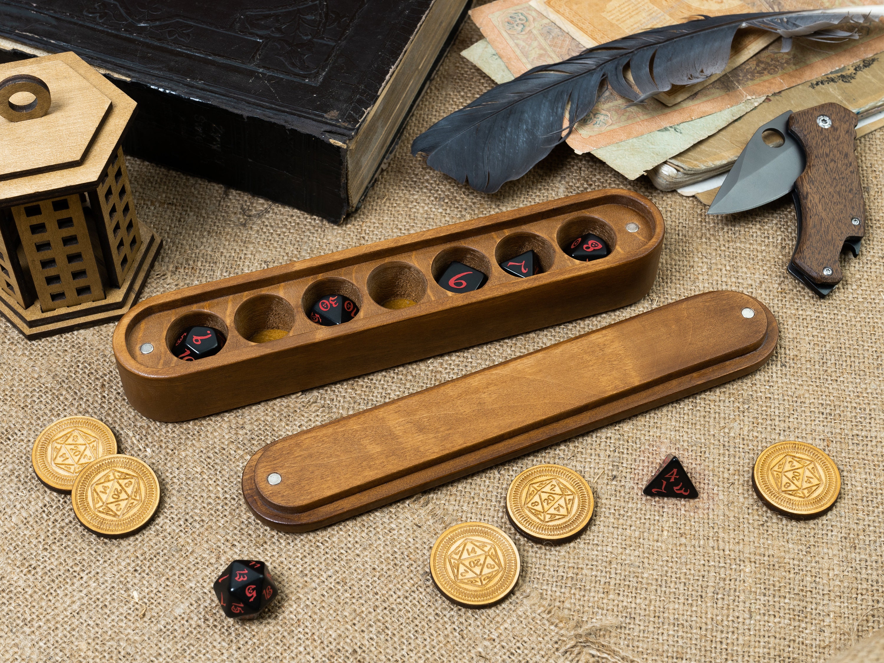 Dice Box Dnd Dnd Dice Boxes Dnd Gaming Dice Case Dice Etsy Ireland