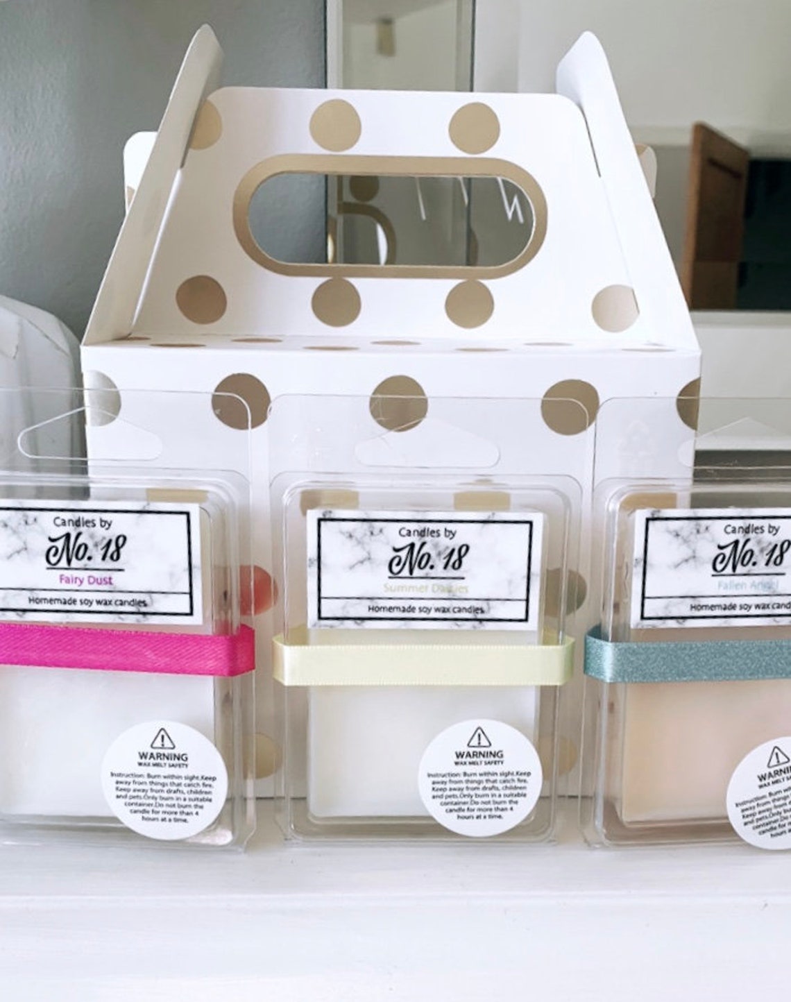 Wax Melt Gift Box Highly Scented Luxury Wax Melts Wax Etsy