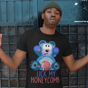 Men&#39;s Lick My Honeycomb Fashion Tee