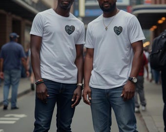Heart of The City, New York's State of Mind Unisex Graphic Jersey T-Shirt