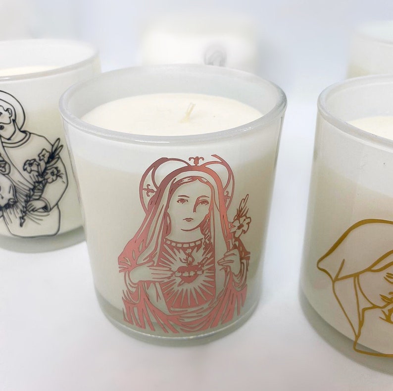 Religious Scented Candles Etsy