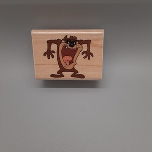 Rubber Stampede Rubber Stamp; Looney Tunes- Tasmanian Devil; 018-D