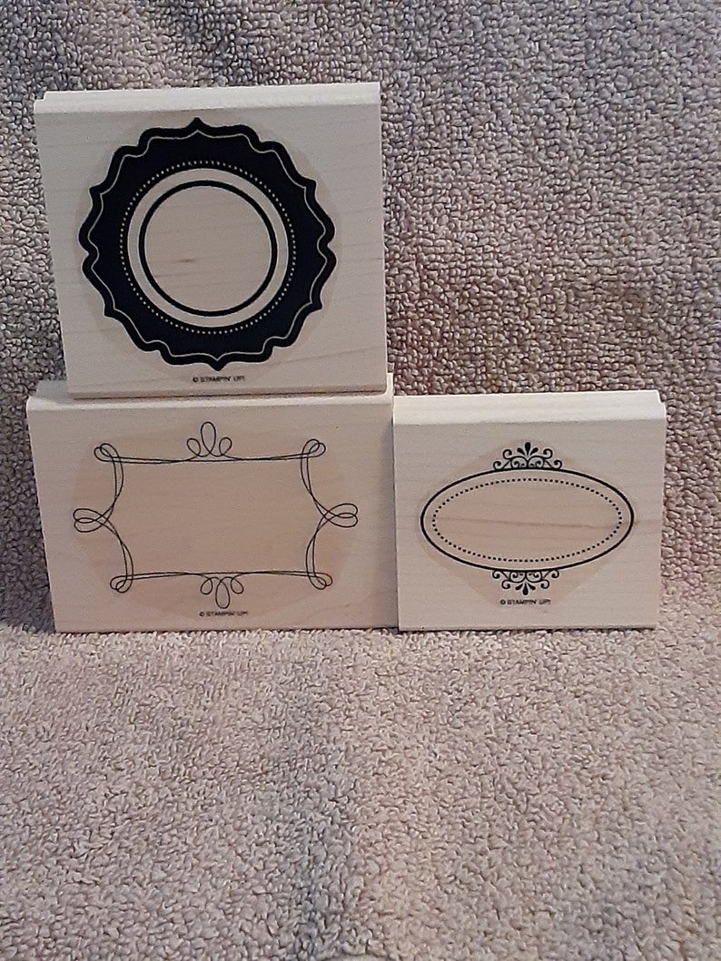 Stampin up Rubber Stamp Set Gallery Etsy