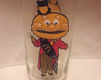 Mayor McCheese-Ronald McDonald Collector Series Glass