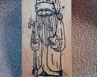 Alley Cat Rubber Stamps; A Wise Man