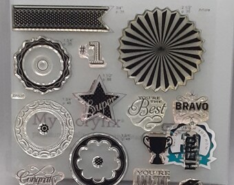 Close to My Heart My Acrylix Stamps; D1530; Kudos