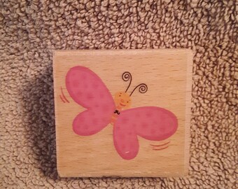 Sarah Beise Rubber Stamp; Butterfly