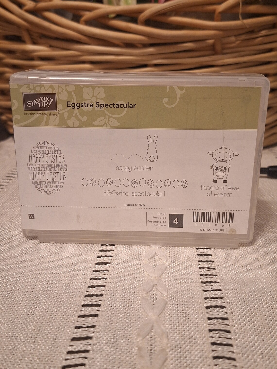 Stampin up Rubber Stamp Set; Eggstra Spectacular - Etsy