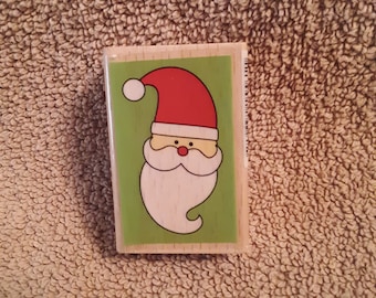 Hampton Arts Rubber Stamp; Santa Claus;  2014
