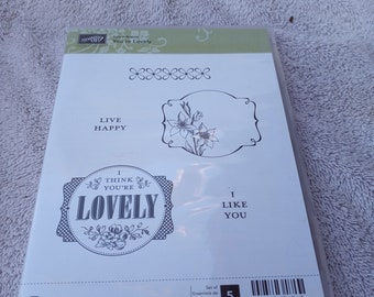 Stampin Up Stamp Set; You're Lovely