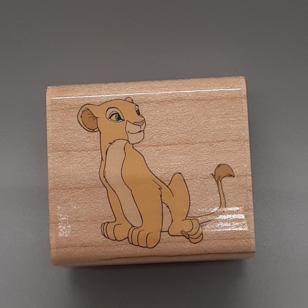 Rubber Stampede Rubber Stamp; Disney Lion King; Young Nala; A469-C