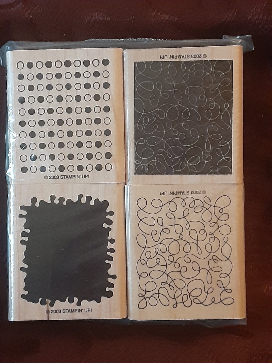 Stampin up Rubber Stamp Set; by Design; 2003 - Etsy