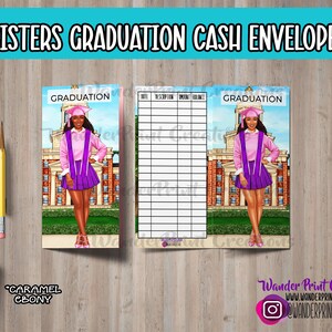 GRADUACIÓN DE HERMANAS / Sobre en efectivo ENVIADO / A6 o A7