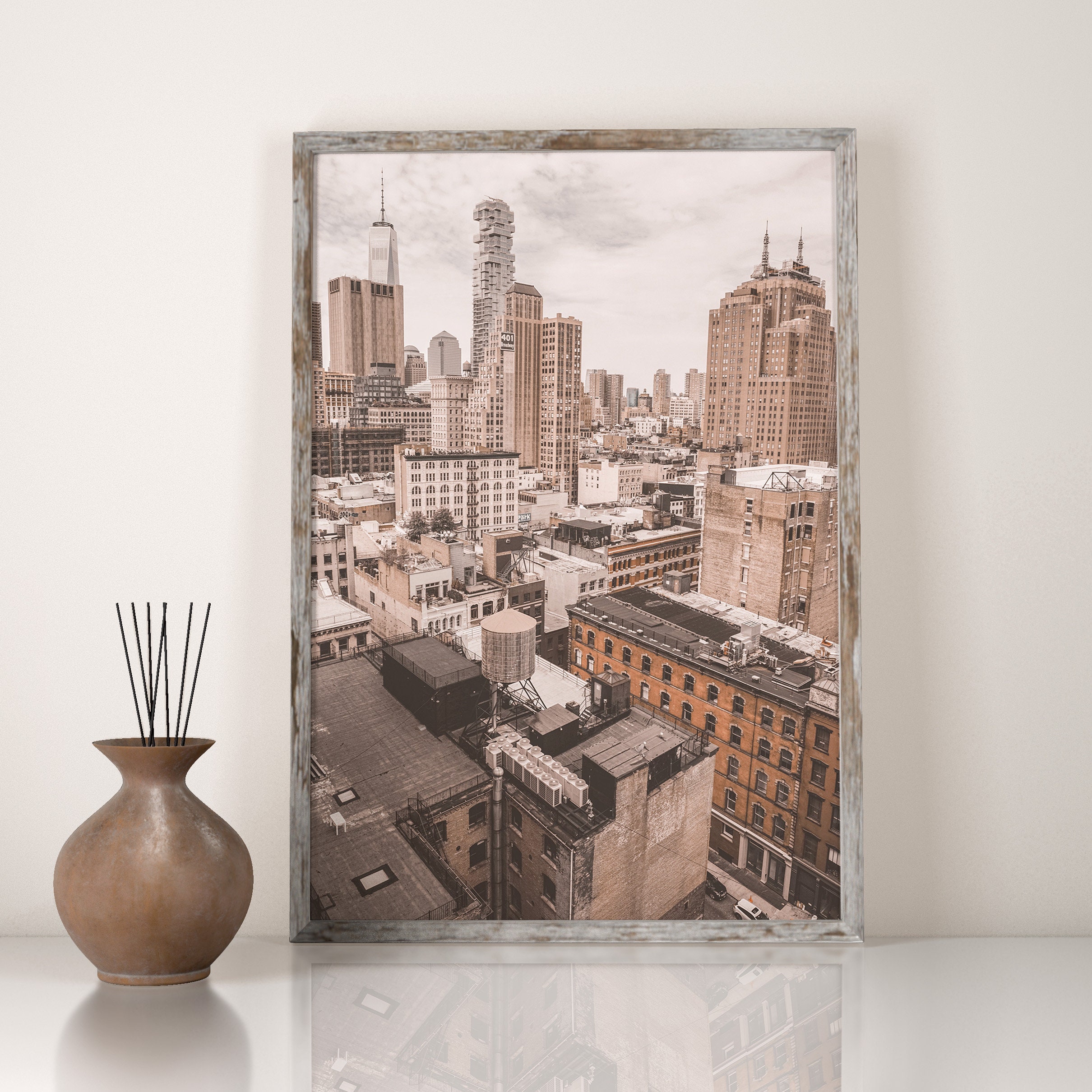 New York City Print, NYC Wall Art, Manhattan Printable, Travel Street ...