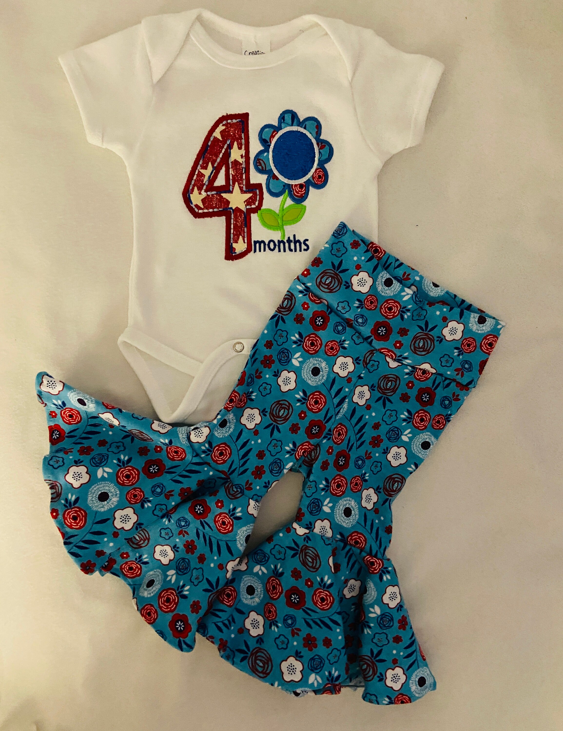 Baby Bell Bottoms Infant Bell Bottoms Baby Customized Etsy