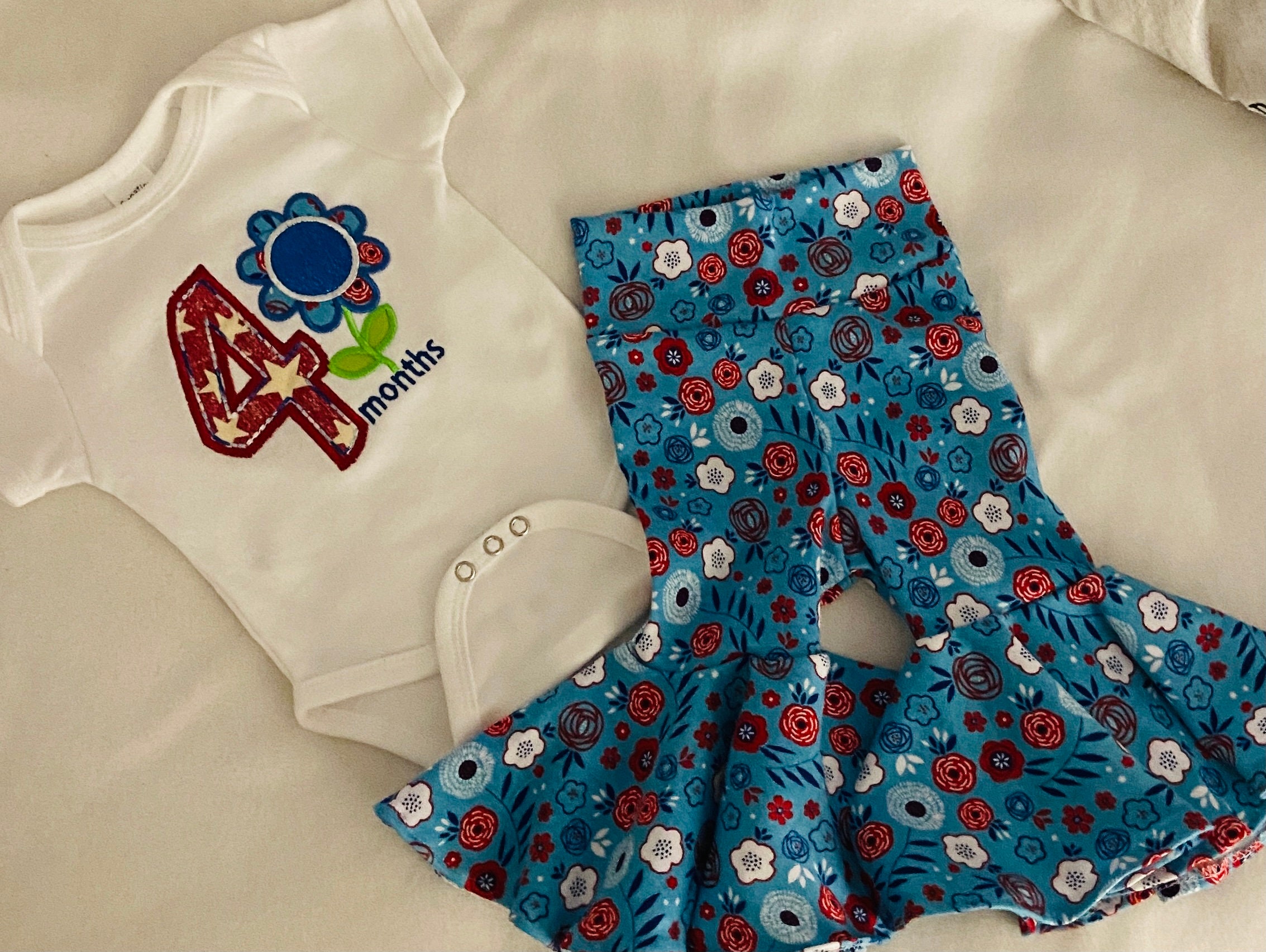 Baby Bell Bottoms Infant Bell Bottoms Baby Customized Etsy