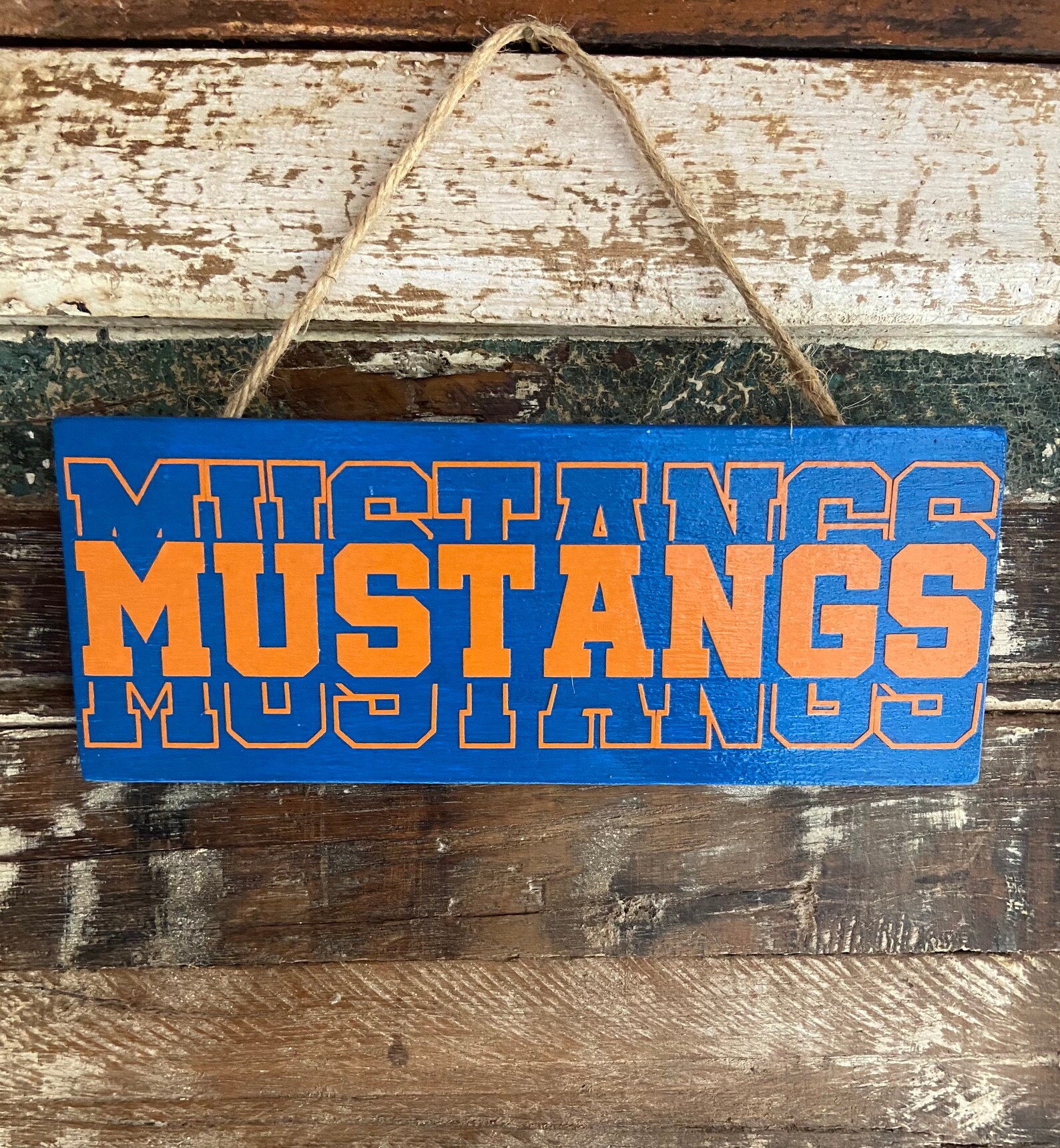 Wooden School Spirit Sign | Etsy
