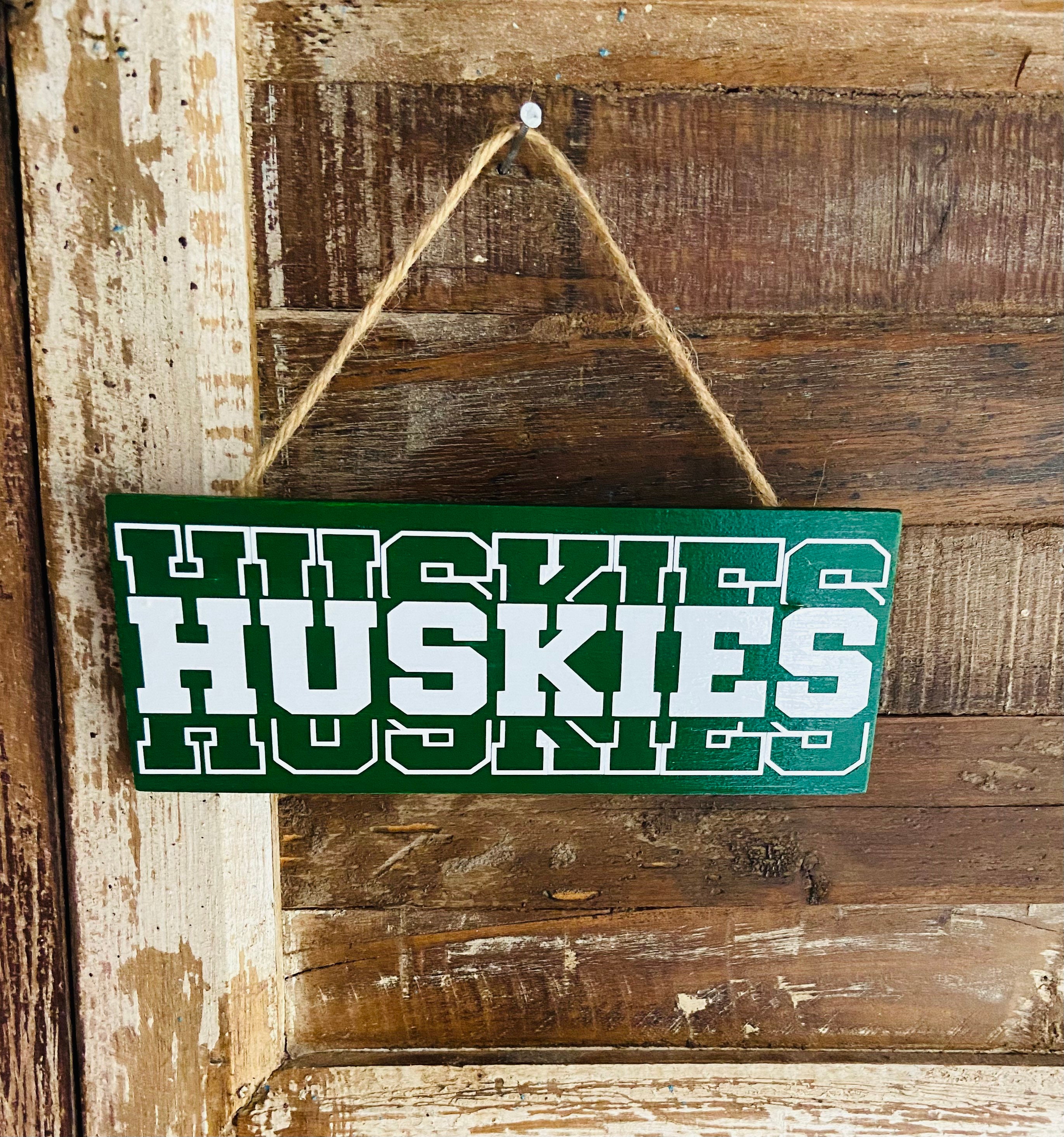 Wooden School Spirit Sign | Etsy