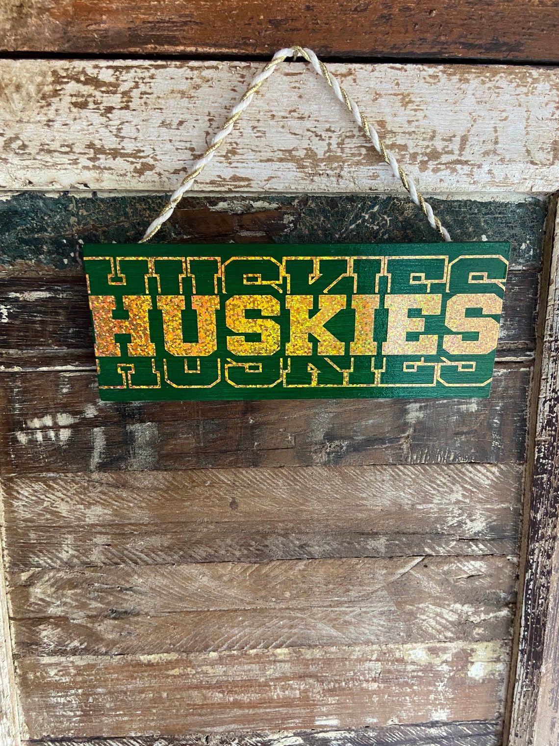 Wooden School Spirit Sign | Etsy