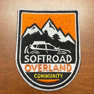 OG Softroad.Overland Patch (velcro backing)