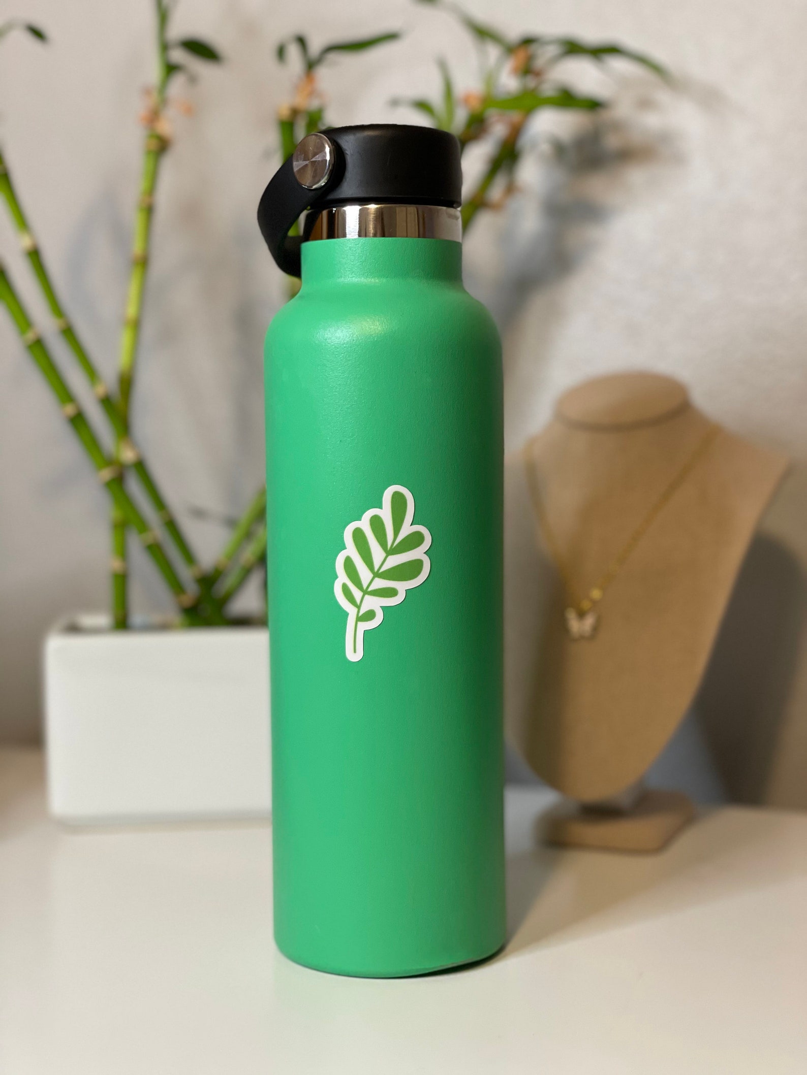 Leaf Sticker Waterproof Stickers Water Bottle Stickers Etsy