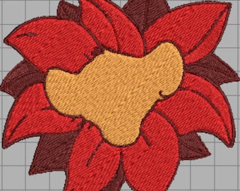 Simba - Just Can't Wait To Be King - w/ leaf mane silhouette embroidery 4x4 patch - DIGITAL