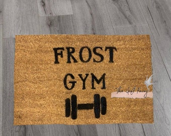 personalised gym mat