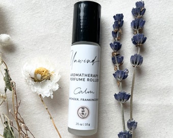 Calm Aromatherapy Roller | Lavender Roller - Perfume Roller - Essential Oil Roller - Aromatherapy Roller