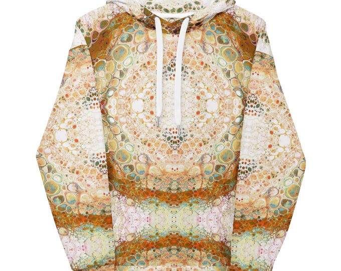 Featured listing image: Earthy Psychedelic Hippie Fashion Unisex Hoodie
