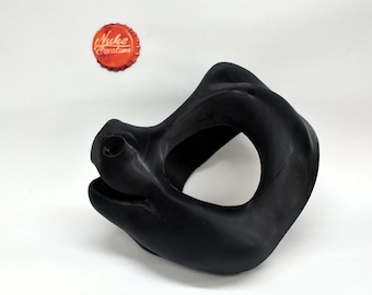 毛皮のような着ぐるみヘッドベース Kemono V2 鼻なし静的顎 3D