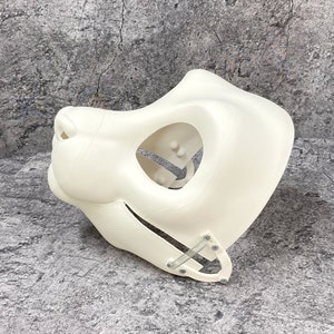 feline semi-toony head base (3D printed)