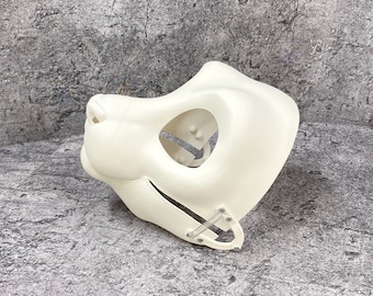 katachtige semi-toony hoofdbasis (3D geprint)