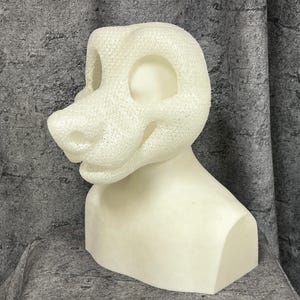 toony chunky canine head base (Foam TPU)