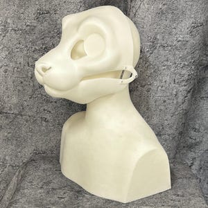 FELINE realistic head base (3D printed)