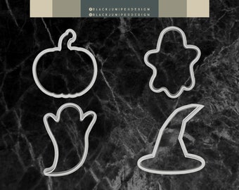 Halloween Cookie Cutters - 3D printed cookie cutters that will make your parties spooktacular.
