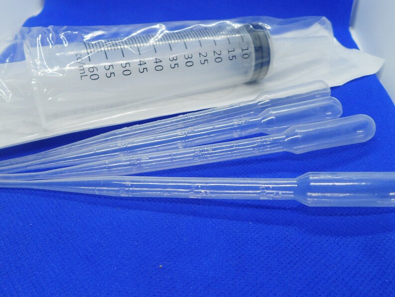 60ML Syringe Syringe and Pipettes Syringe Set Pipettes Lip Etsy