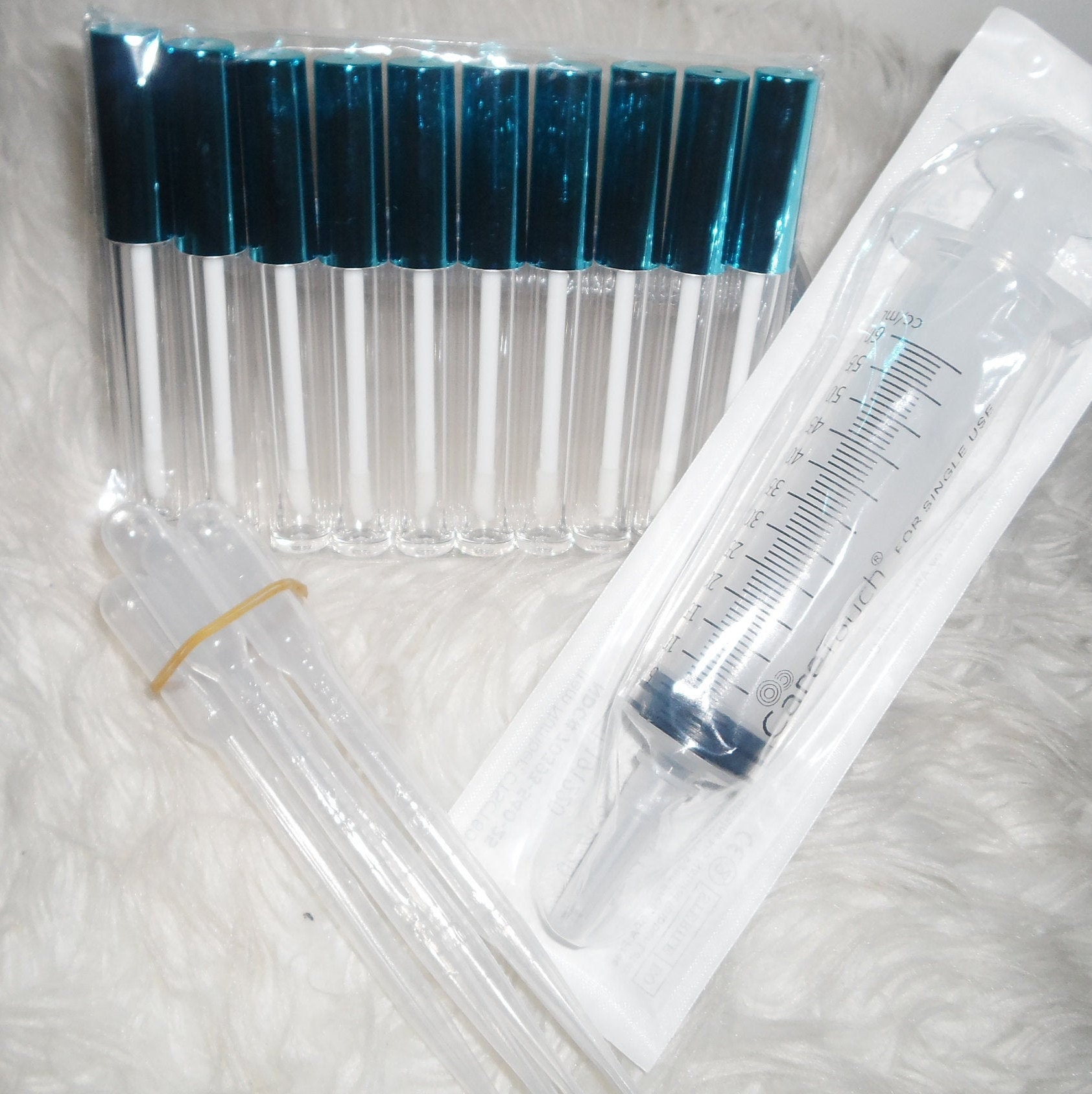 Lip Gloss Syringe Kit 60ML Syringe Pipettes Empty Lip Etsy