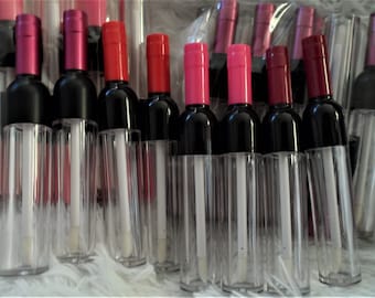 Wine bottle Lipgloss Tube, Gloss tube, wholesale Lip gloss tube, Lip gloss containers, empty lip gloss tube