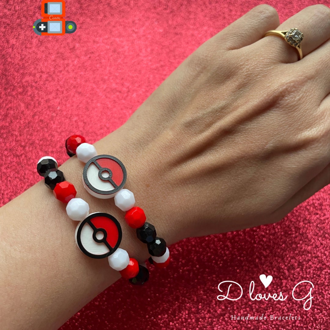 Pokemon Bracelets Squirtle eevee Pikachu Pokeball Etsy pokemon-bracelets-squirtle-eevee-pikachu-pokeball-etsy