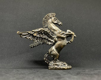 Bronze Winged Horse Pegasus Sculpture, Ancient Greek Art, Greek Mythology Figurines, Bronze collectible