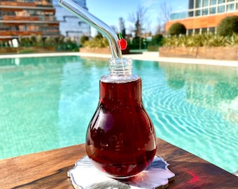 Glühbirne Trinkglas, Neuheit Cocktailglas, Arte Pion