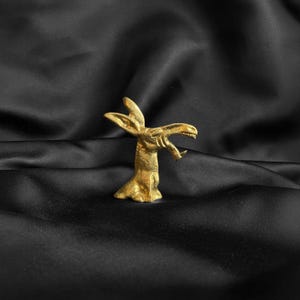 Flaschenöffner Esel Skulptur, Bronze Figur, Tier Miniaturen, Handgefertigte Gold Esel – Bronze Esel Figur