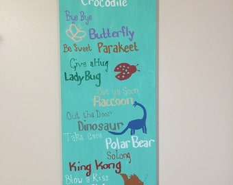 See You Later Alligator Poster, See You Later Print, Childrens Poster ...