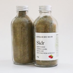 Sidr - Ziziphus christi  (90g) for Hair and Skin| Arganier Noir